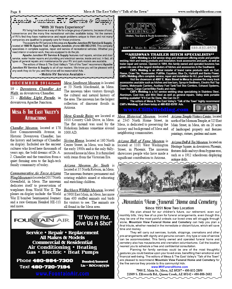 Mesa & East Valley Page 8