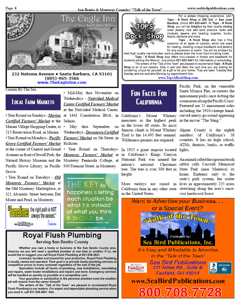 San Benito & Monterey Counties' Page 6