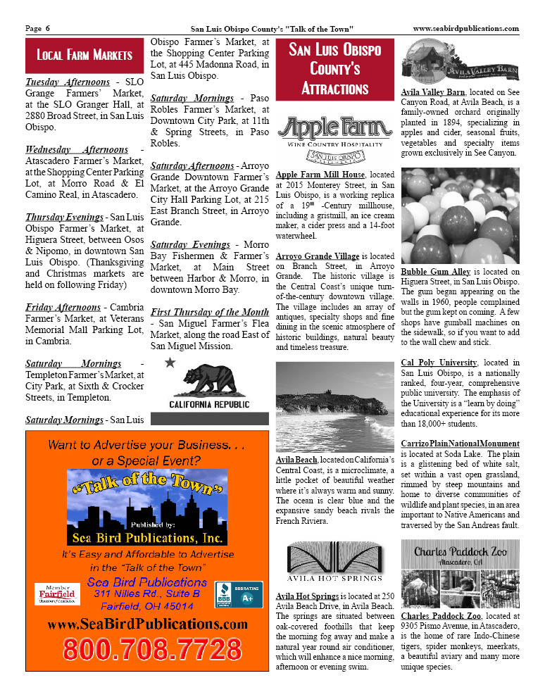 San Luis Obispo County Page  6
