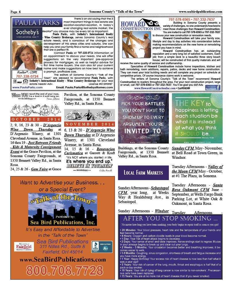 Sonoma County Page 6