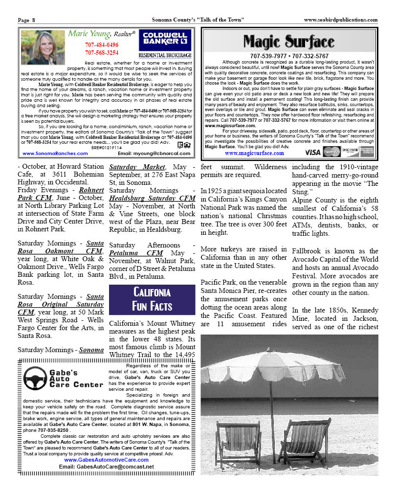 Sonoma County Page 8