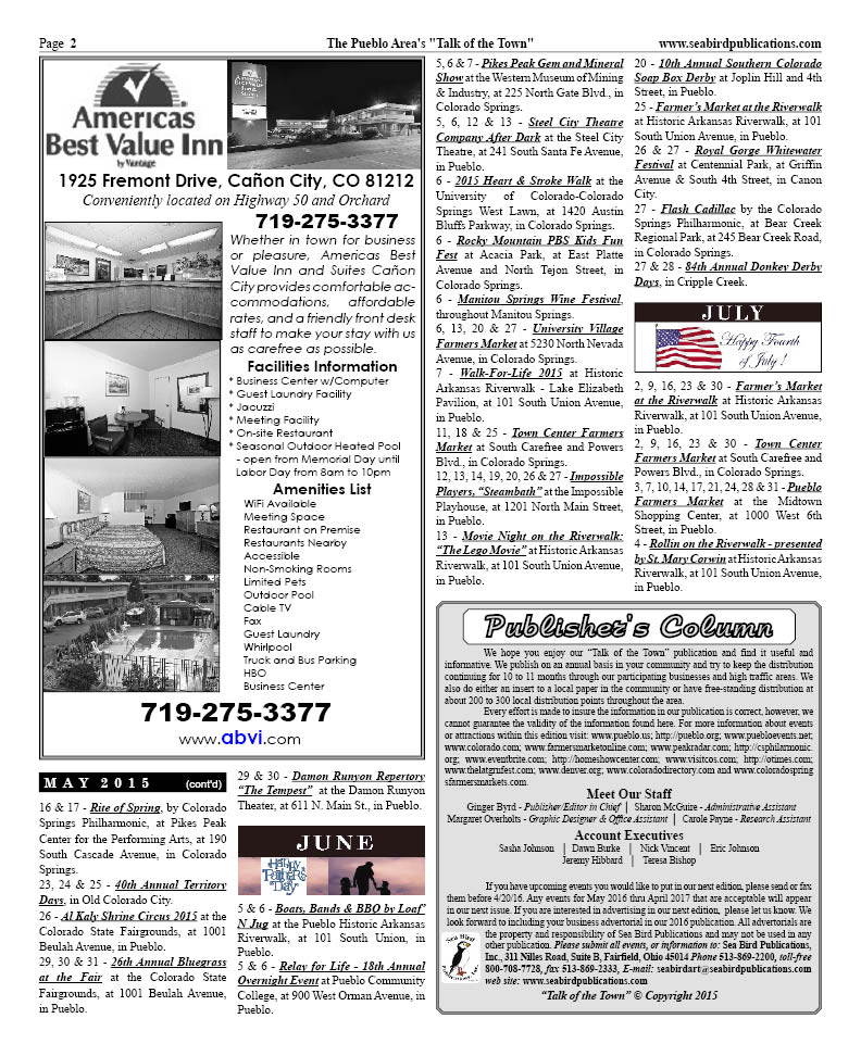 Pueblo, CO page 2