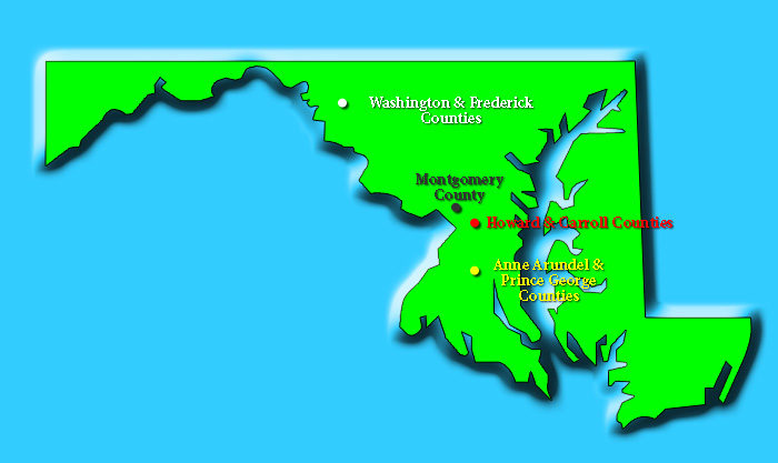 Maryland Map